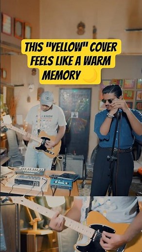 This “Yellow” Cover Feels Like a Warm Memory 🌙