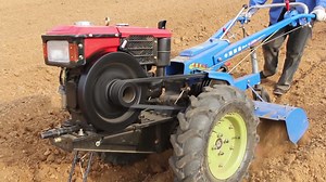 10hp Water Cooled Hand Tractor Price Philippines 10hp Diesel Engine Manual Start Disc Plough for Walking Tractor