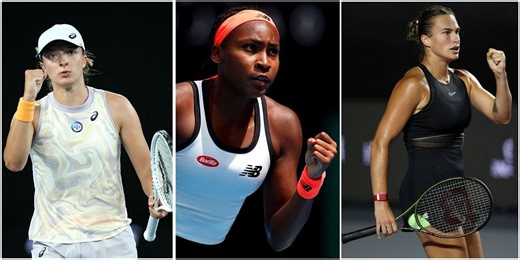 How many WTA ranking points will Iga Swiatek, Aryna Sabalenka, Coco Gauff, and rest of Top-10 be defending in 2024's Australia swing?