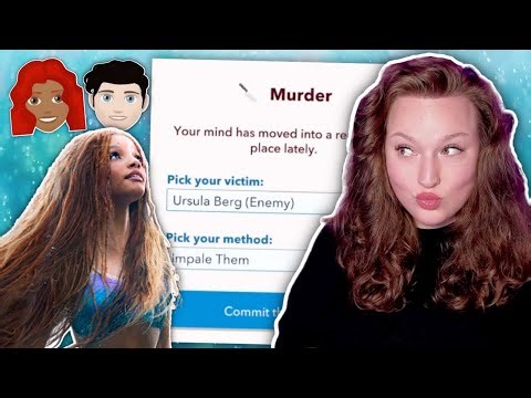 DISNEY'S THE LITTLE MERMAID IN BITLIFE! *BECOMING ARIEL*