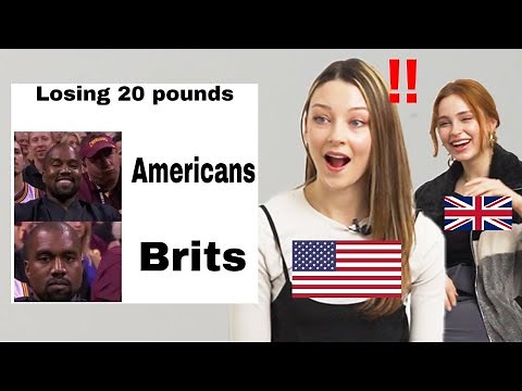 American and British react to USA vs UK meme!