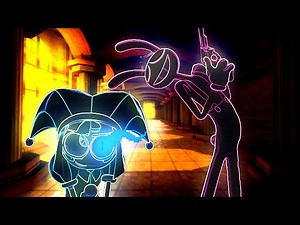 Jax and Pomni singing Daisy Bell Vocoded to Megalovania