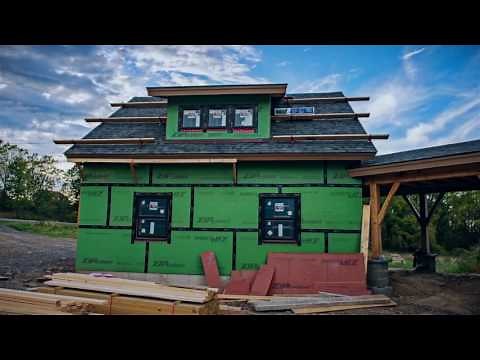 Steps to Building a Timber Frame Home Part 5: Finishing the Exterior
