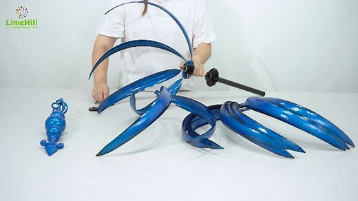 Watch Limehill Garden Yard Wind Spinner - Assembly Instruction on Amazon Live