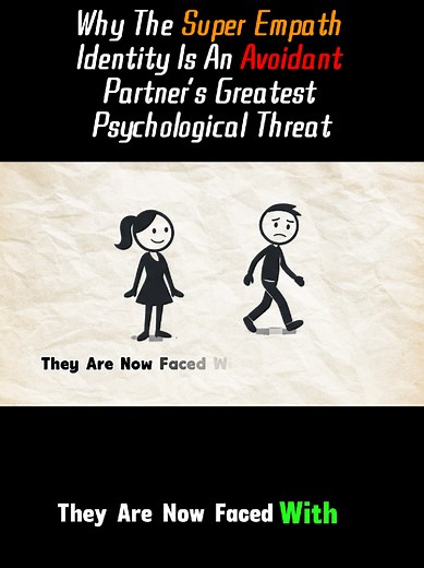 Why Super Empath identity Is the greatest Fear for avoidant #AttachmentStyles #attachment #empath #dismissiveavoidant