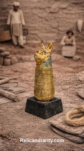 Buried beneath ancient sands for over 3,000 years… and somehow it survived. Artifacts like this rarely leave private collections — yet this one did. The full story behind this ancient discovery is now available. Explore it at relicandrarity.com #ancientartifact #ancienthistory #archaeology #ancientegypt #historytok