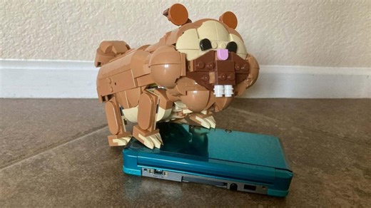 Pokemon fan turns LEGO Eevee set into Bidoof with clever alternate build