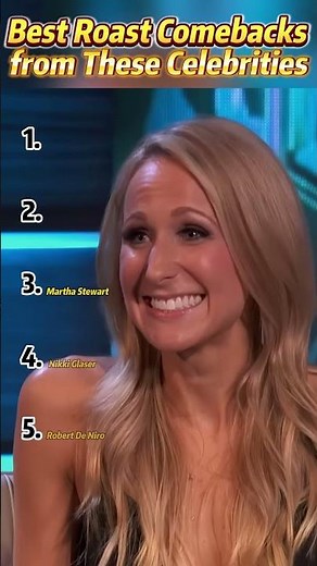 Best Roast Comebacks from These Celebrities