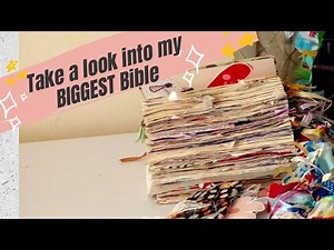 Bible Journal Flip Through// My first Journaling Bible