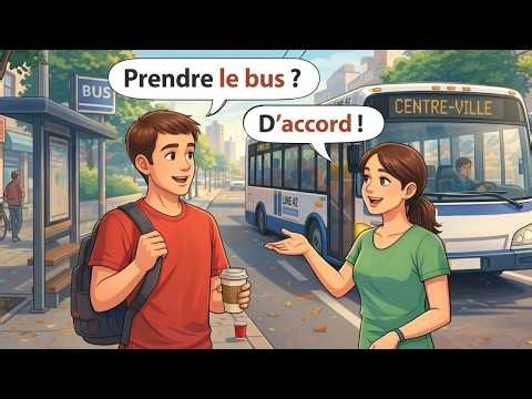 60 Minutes of Daily French Dialogues for beginners | Daily French Conversation (A1-A2)