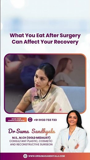 What Should You Eat After Surgery? | Best Diet for Faster Recovery | Dr. Suma Sandhyala