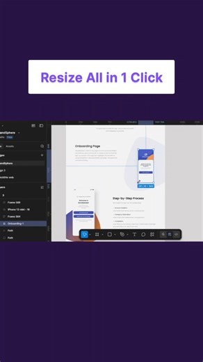 Resize Everything in Figma in 1 Click! | Scale Tool Trick #figma #figmatutorial #beginners
