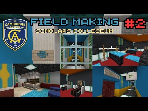 Cambridge Albion Football Club | Scholars Colleseum Building Minecraft