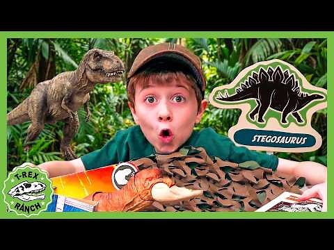 DINOSAUR AT THE POOL! We Have to Save Baby T-Rex! | 2 Hour |🦖🦕 T-Rex Ranch Dinosaur Videos
