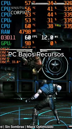 Mortal Kombat 10 en PC de BAJOS RECURSOS | Intel HD Graphics | 2025 #pcbajosrecursos #configuración