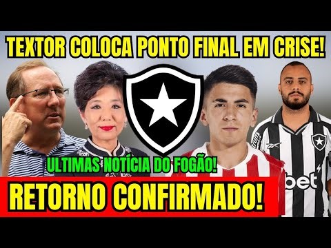 IT CAME OUT IN THE EARLY MORNING! RETURN CONFIRMED AT BOTAFOGO! WRITER PUTS AN END TO THE CRISIS!...