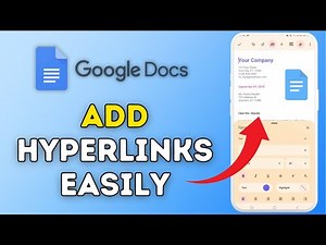 How to Add Hyperlinks in Google Docs 2025?