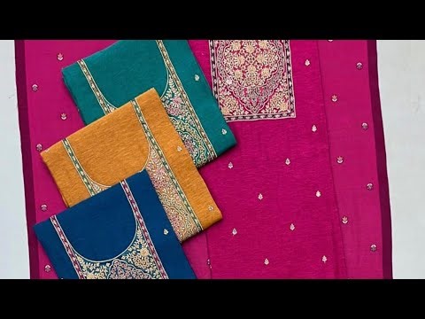 Lucknow aur Kolkata work mein fancy heavy suit order now 9053358074 Pinki Gulia ￼
