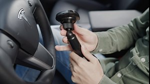 OQTIQ for MagSafe Wireless Car Charger Cup Holder Mount Compatible with iPhone 17/16/15/14/13/12, Magnetic Car Phone Mount 15W Fast Charging Telescopic Arm Heat Dissipation System, with PD 30W Adapter