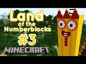 Numberblock 3 | Numberblocks Minecraft - Giant Numberblock 3
