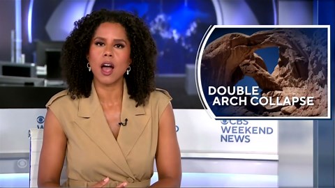 Utah's iconic "Double Arch" collapses