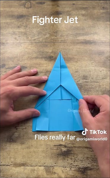 How to Make an Easy Origami Fighter Jet