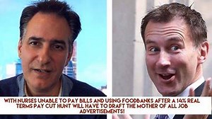 With Nurses using food banks after a 14% real terms pay cut Jeremy Hunt will have to draft the mother of all job advertisements for his latest recruitment drive! | Peter Stefanovic