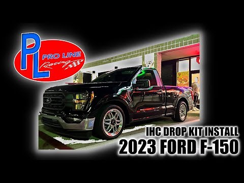 IHC DROP KIT INSTALL 2023 FORD F-150 SINGLE CAB