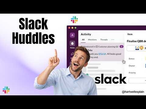 How To Use Slack Huddles Tutorial 2026