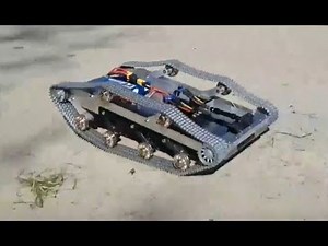 1:8 Rc Ripsaw tank first speed test