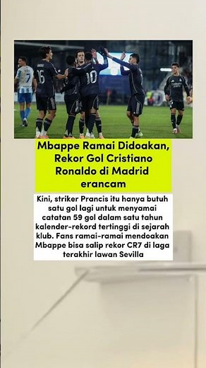 Mbappe Ramai Didoakan, Rekor Gol Cristiano Ronaldo di Madrid Terancam