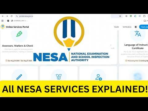 🇷🇼 NESA Online Services Portal (Full Guide 2026) | Apply, Replace Certificate, Check Results & More!