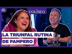 ¡Con guiños a Pame Leiva! La RUTINA COMPLETA de Pampero | COLISEO | Capítulo 4
