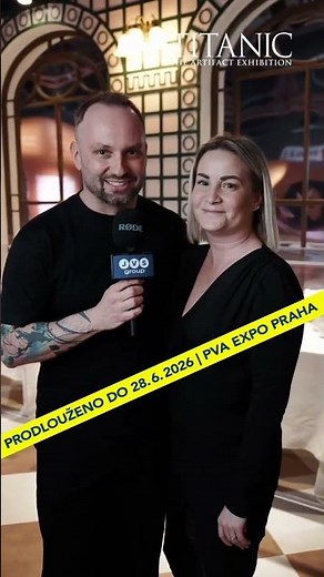 Pro velký zájem PRODLOUŽENO: TITANIC nyní až do 28. 6. 2026! #vystava #titanic #titanicexhibition
