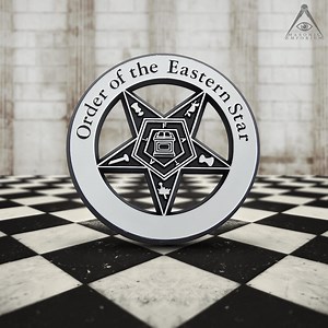 Order of the Eastern Star Chrome Cutout Auto Emblem - Etsy