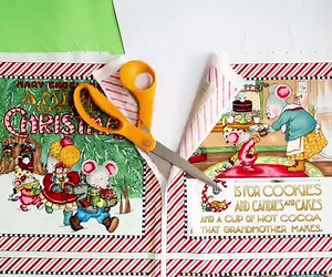 So cute and easy to make! Learn how to create your own Christmas quilting panel book here: https://goo.gl/kFMwLK | Spotlight