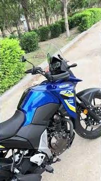 💙 Suzuki V-Strom 250 NEW Blue Color Walkaround | Price, Features & Mileage