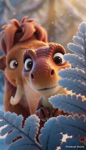 A Baby T. Rex Met a Baby Mammoth in the Snow… 🦕🦣 | Primeval Shorts
