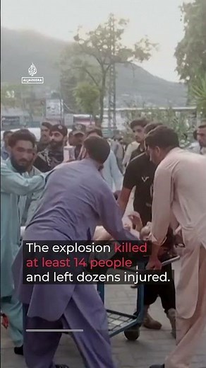 Suicide bombing kills at least 14 people in Pakistan’s Swat Valley