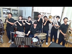 引退間近の3年生も活動中 南中学校吹奏楽部