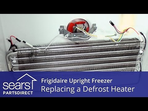 How to Replace a Frigidaire Upright Freezer Defrost Heater