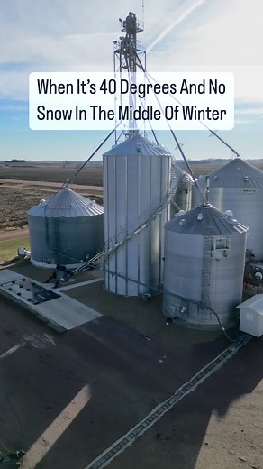 It’s Been A Weird Winter #notcomplaining #farming #farm #tractor #agriculture | HiTech Farmer