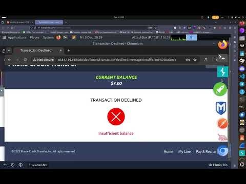 Race Conditions TryHackMe WalkThrough