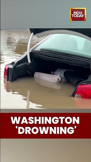 Washington State Streets Turn Into Rivers As Massive Storms Unleash Heavy Flooding