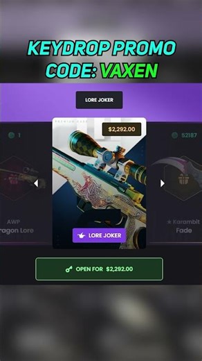 WOW I PULLED MEDUSA - Keydrop Promo Code 2026