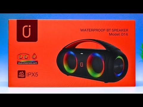 JAUYXIAN D16 Bluetooth Speaker Unboxing