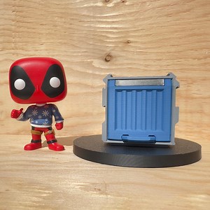 3D Printed Modular Storage Bin – Mini Tool Organizer for Gunpla, Warhammer, Hobby Desk – Wall Mount Option / 1 X 1 Box / Not a Digital File - Etsy