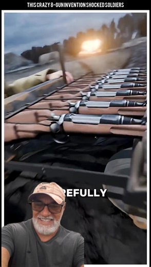 This Crazy 8-Gun Invention Shocked Soldiers🤔 #reelsvideoシ #shortsreels #shortsvideos #short | Boyaks Recipes