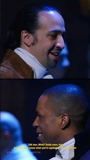 Aaron Burr Part 2 Talk Less, Smile More (Hamilton The Musical) Leslie Odom Jr. Lin-Manuel Miranda