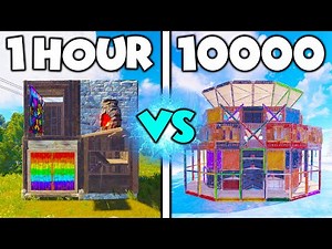 Can 10,000 Hours Defend a 1 Hour Base? - Rust